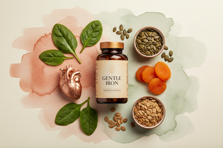 Gentle Iron: бісгліцинат заліза, феритин і переносимість для шлунка