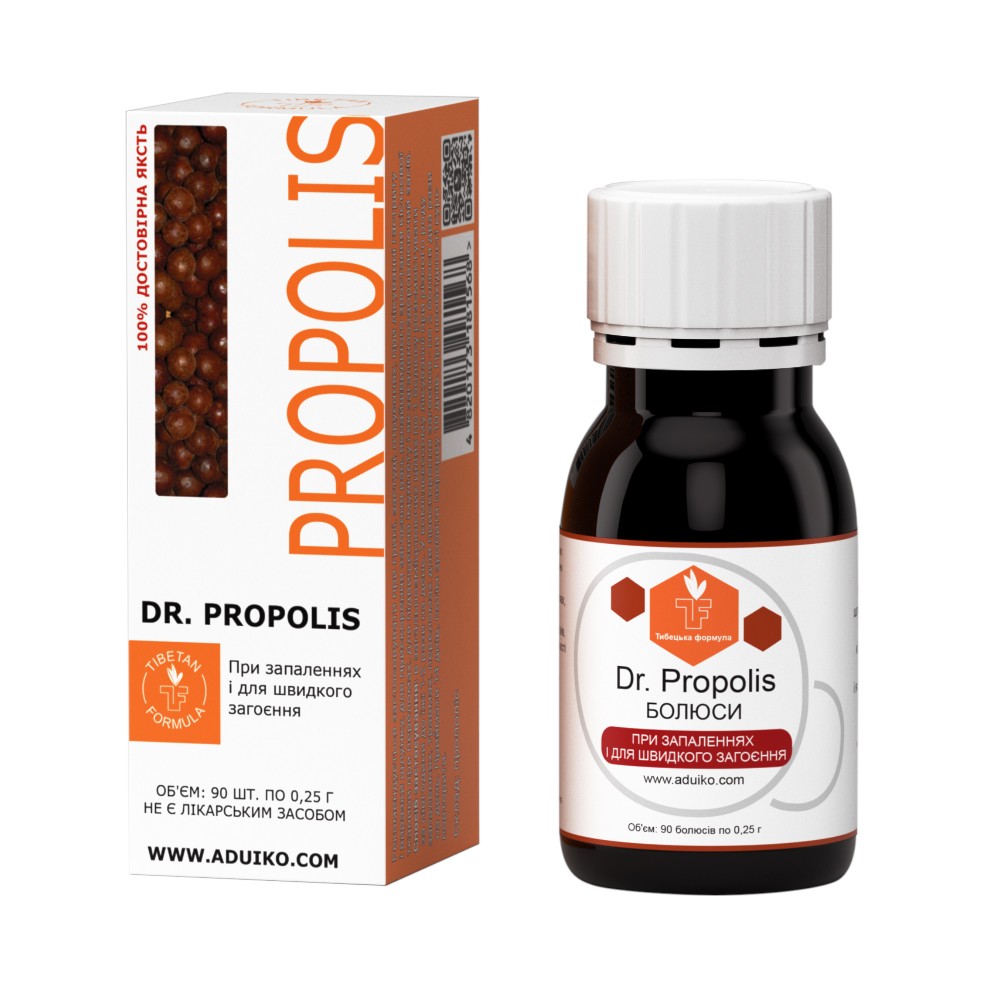 Dr. Прополіс/Dr. Propolis 90 болюсів - Tibetan Formula
