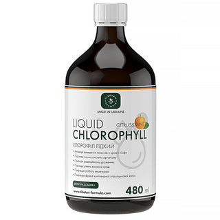 Хлорофіл Рідкий Цитрус та м'ята / Liquid Chlorophyll Citrus and mint 480 мл - Tibetan Formula