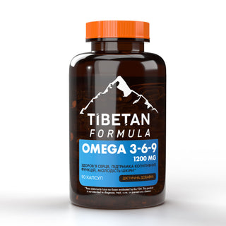 Омега-3-6-9 / Оmega-3-6-9 1200 мг, 90 капс - Tibetan Formula