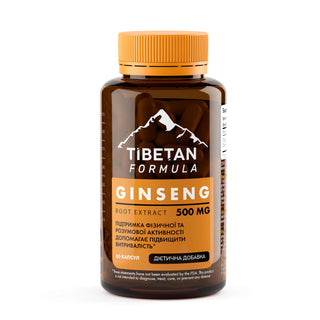 Женьшень / Ginseng 60 капсул - Tibetan Formula